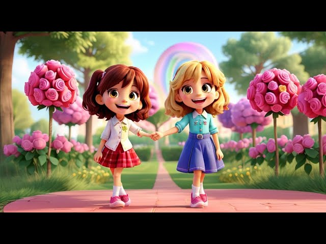 Rainbow of Roses song #song #shorts #short #music  #cartoon #shortvideo