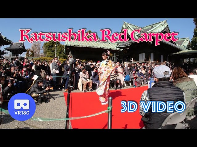 [3D VR180]  Katsushika Red Carpet