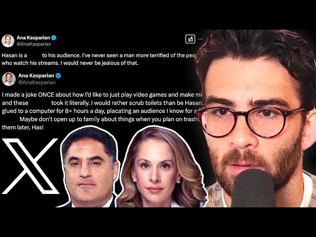 Ana Kasparian Calls Out Hasan On Twitter | HasanAbi Reacts