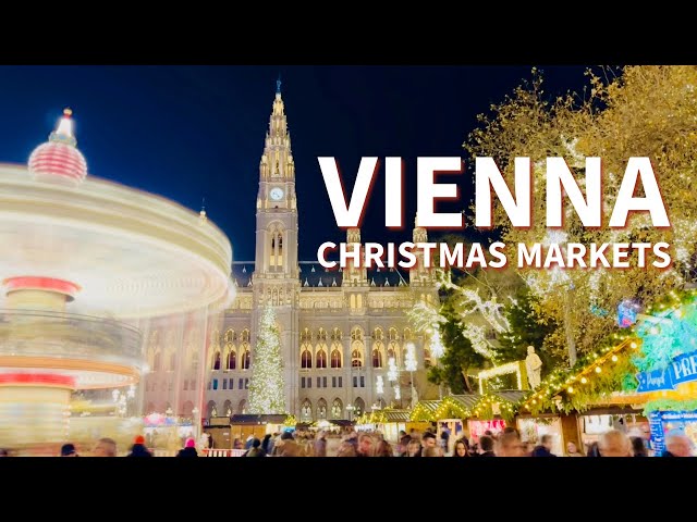 The Best Vienna Christmas Markets | Travel Guide with Tips & Free Itinerary 4k