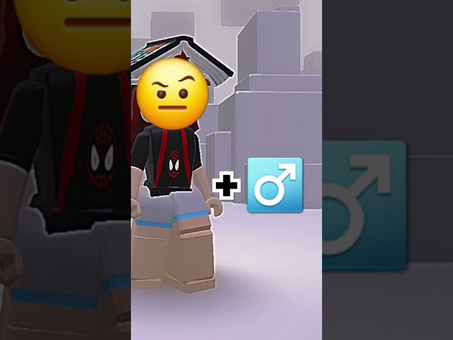 Eu no roblox como menino?