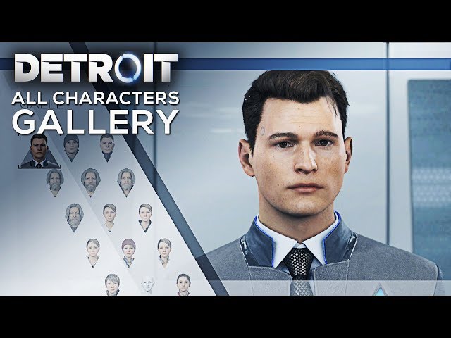 All Skins/Outfits/Characters in the Gallery - DETROIT BECOME HUMAN