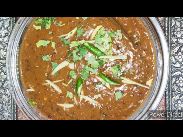 My Old Recipe Tasty दाल मखनी - Maa ki dal- How to make Dal Makhani(With English Subtitles)