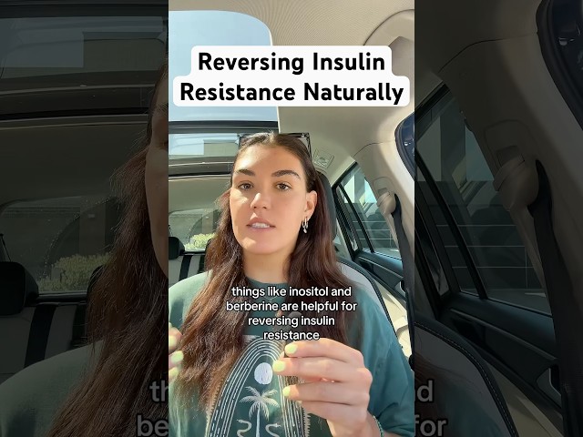 You DON’T need medication or supplements to reverse insulin resistance (diabetes)