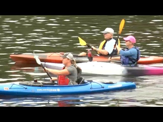 Rain Doesn't Hold Community Members Back From Canoe Day