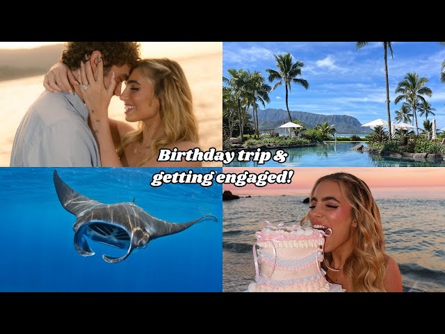 Birthday trip & getting engaged!!