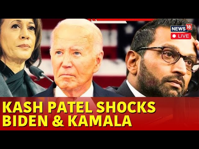 Kash Patel, Trump's FBI Director Nominee Slams Joe Biden-Kamala Harris | Kash Patel Hearing N18G