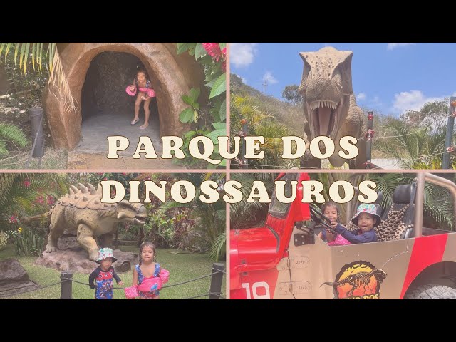 VLOG- Visitando o Parque dos Dinossauros 🦕|Sundown Parque- PE