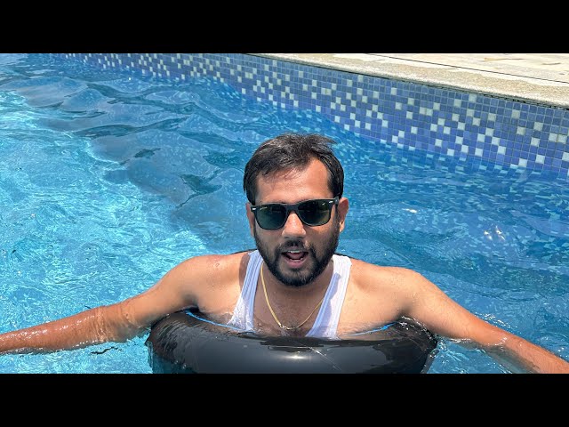 Kannauj ki Trip Bike service aur pool masti  #shopping #poolparty #royalenfield