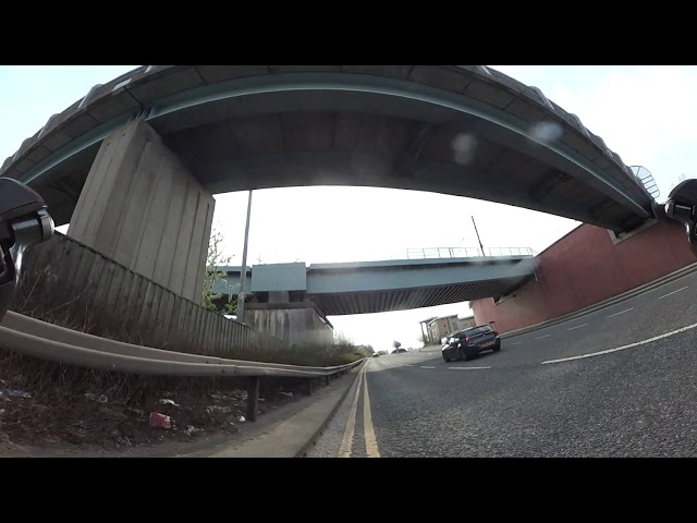 Cycling  through Oldham March 2021, Garmin Virb 360