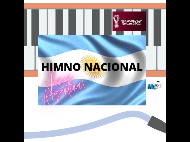 himno nacional argentino para corear melodica