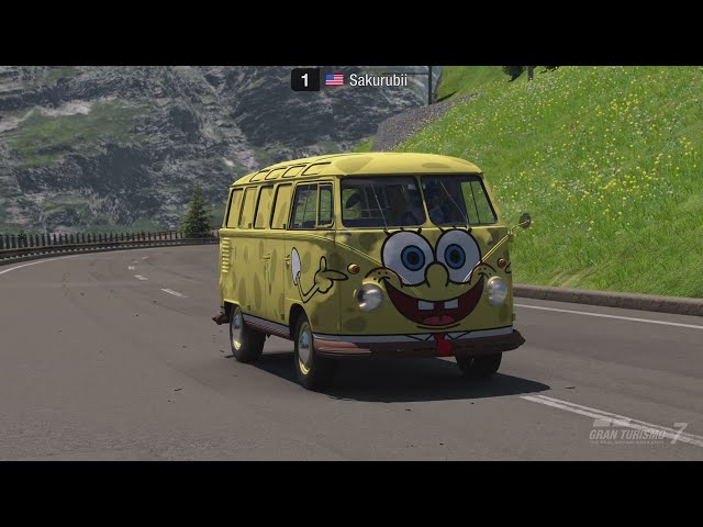 [Gran Turismo 7] SpongeBus Rocketpants Takes Off | Update 1.49 Glitch 🤣