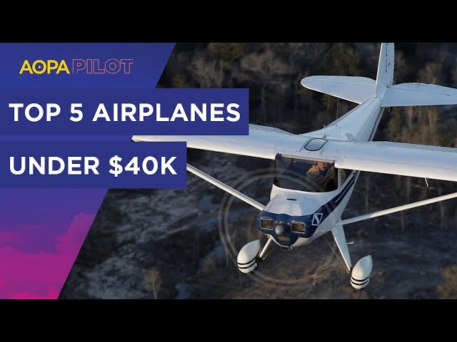 Budget Buys: 5 aircraft under $40K