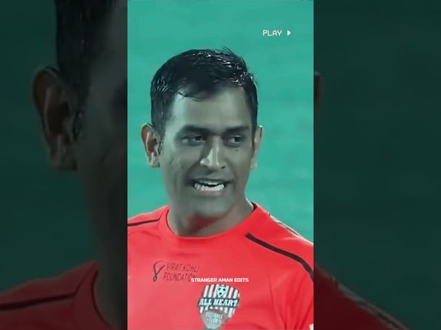 M.S DHONI X FOOTBALL | M.S. Dhoni | Indain cricket team | Dhoni whatsapp status #shorts