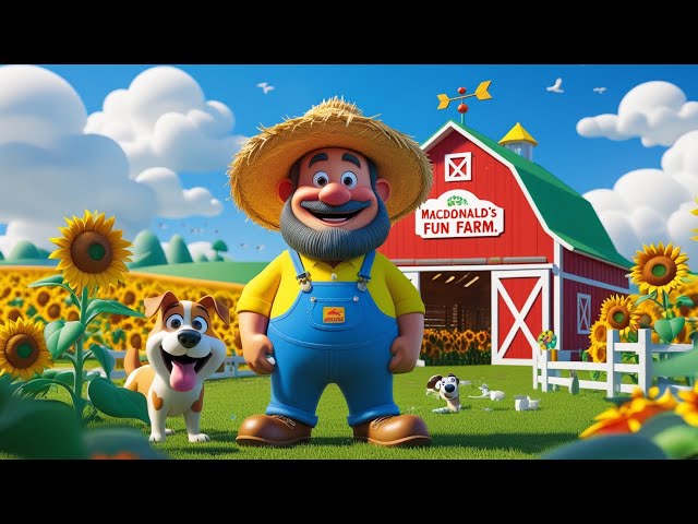 Old MacDonald Had a Farm | ULTIMATE Fun Nursery Rhyme for Kids! | Sing, Dance & Learn Animal Sounds