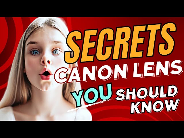 TOP AFFORDABLE 😱VLOGGER YOUTUBER CANON LENS REVIEW!