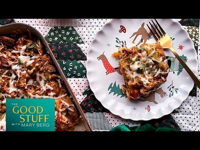 Mary's Breakfast Sandwich Strata | The Good Stuff with Mary Berg