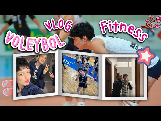 Voleybol Maç Vlog 🏐| Voleybol antrenmanı💪🏻, Maç🏟️, Fitness🏋🏻‍♀️,Sohbet 💬