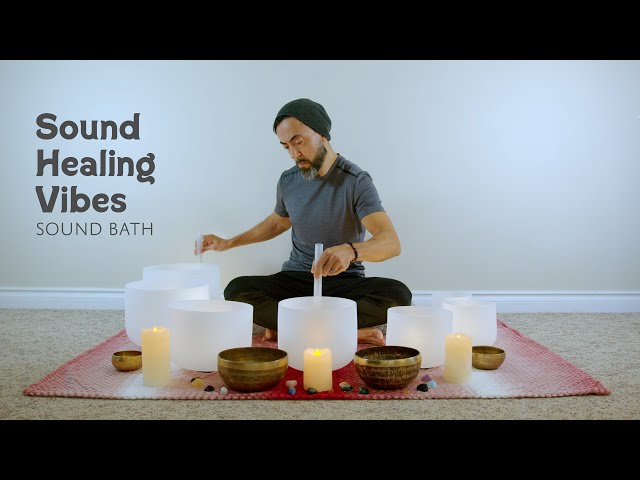 15 Minute Sound Bath | Sound Healing Vibes For Deep Relaxation & Sleep