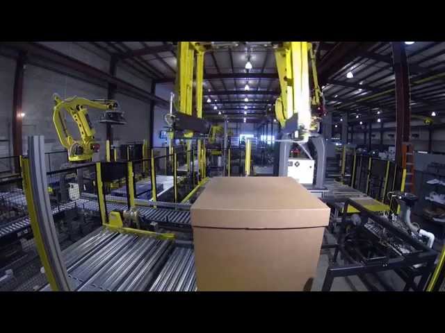 Robotic Packing and Palletizing using ATI Tool Changers