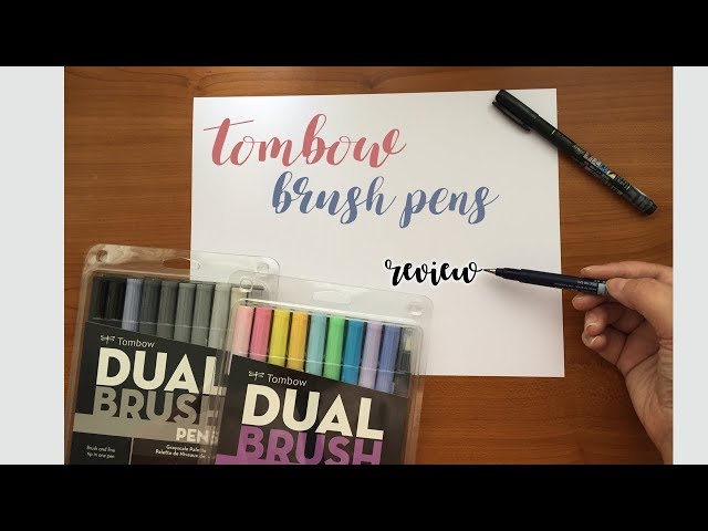 Tombow Brush Pens Review