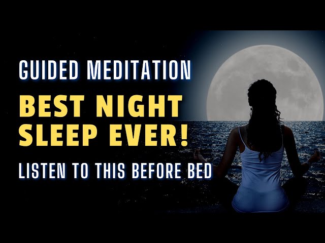 Guided DEEP SLEEP Meditation 💤 (FEMALE VOICE)