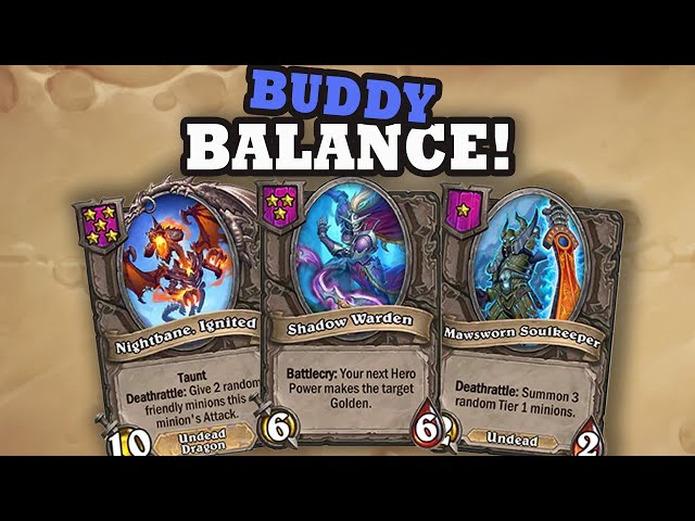 Patch  30.0.3 Buddy Balance! Hearthstone Battlegrounds