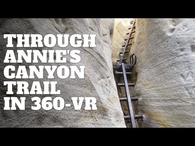 Through Annie’s Canyon Trail in 360° VR Video