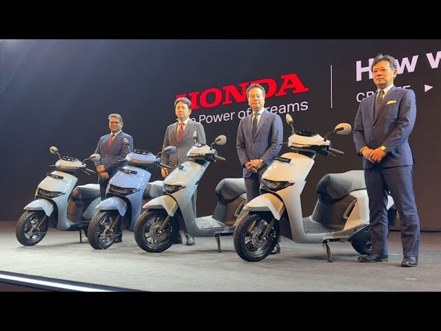 Honda Activa E and QC1 Launch Live