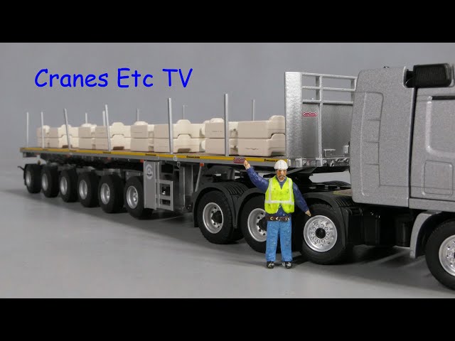 YCC Nooteboom 6-Axle Ballast Trailer 'Type 3 -  Grohmann' by Cranes Etc TV