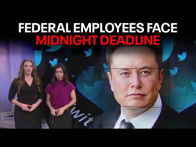 DOGE Deadline: Federal employees face midnight deadline