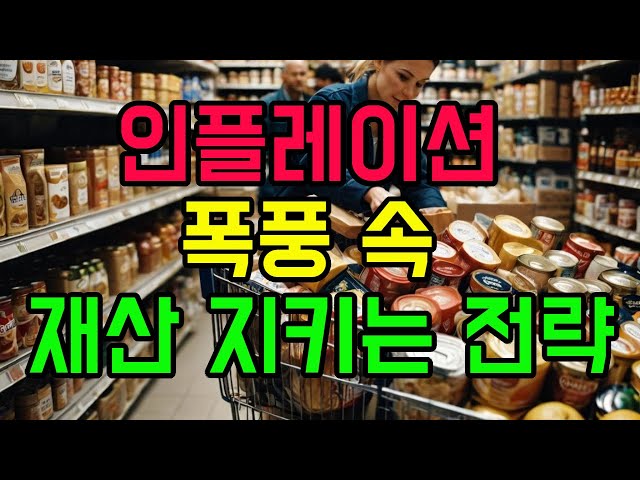 [미래준비] 계속적인 물가 상승인플레이션에 대한 개인의 대비 방법, 세계대공황, 인플레이션, 스태그플레이션에 이렇게 대비하라