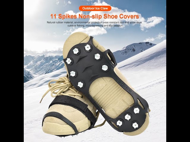 Stay Safe This Winter with BelleLibre Ice Cleats! ❄️👣