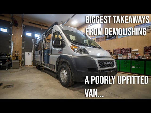 Mistakes that cost $$$$ when building a van for VanLife | How not to build a van