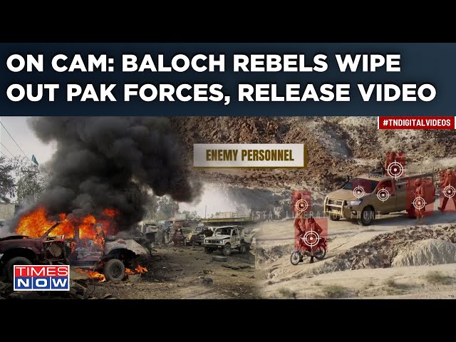 On Cam: Baloch Rebels Strike Pakistani Forces| Watch Gwadar Attack| Explosive Videos Show Bloody War