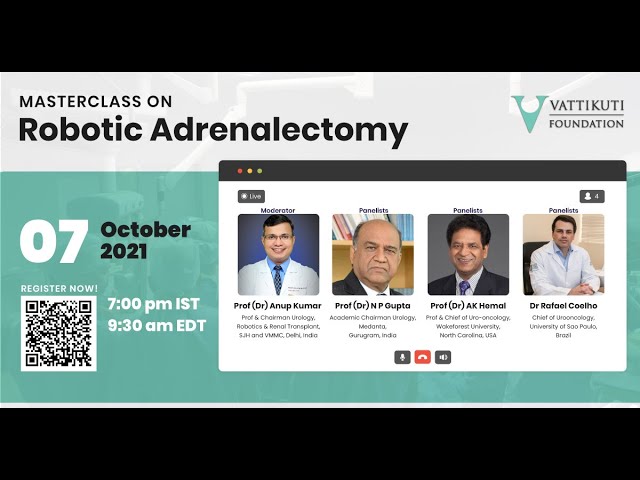 VF Masterclass on Robotic Adrenalectomy