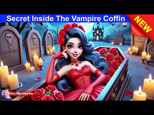 Secret Inside The Vampire Coffin ⚰😈 Horror Stories - English Fairy Tales 🌛 Fairy Tales Every Day