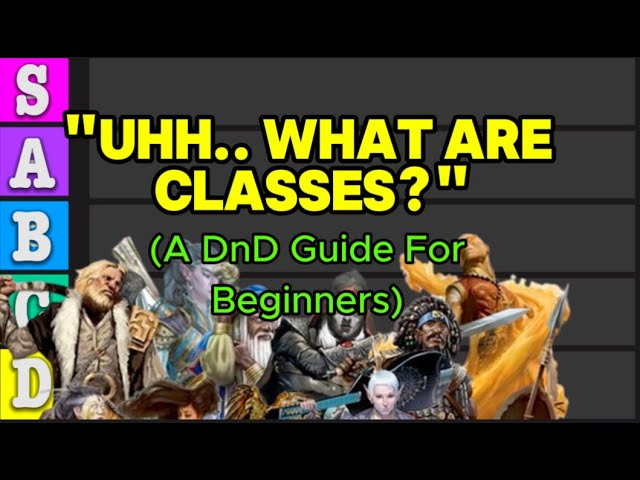 All The D&D Classes For Beginners