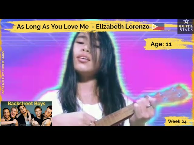 As Long As You Love Me (Cover) Elizabeth Lorenzo