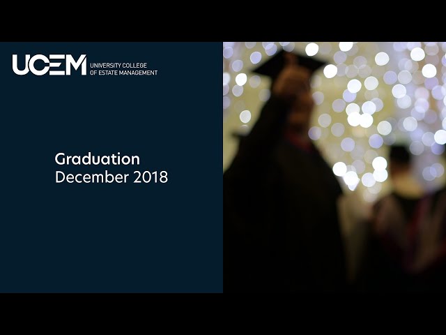 Graduation – December 2018