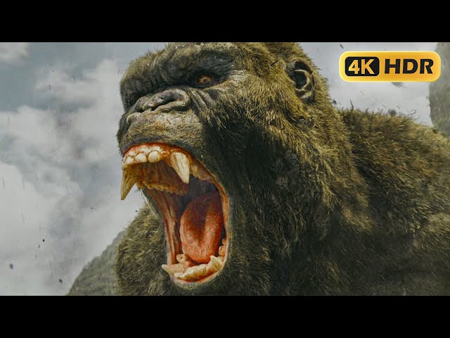 King of Skull Island: Kong’s Most Intense Fights | 4K HDR | Monster Classic Movie Action Must-See!