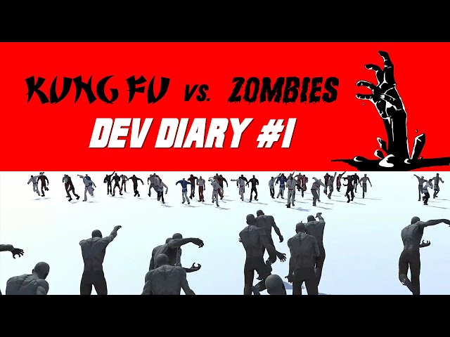 Kung Fu vs Zombies - Dev Diary #1 - Making a battle scene with 2 people