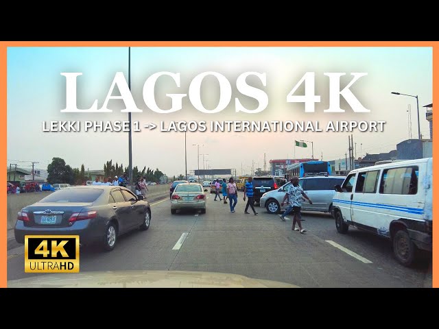 Driving From LEKKI 1 To LAGOS AIRPORT (MMIA)