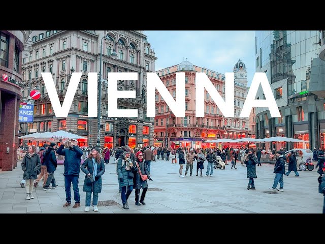 A Walk in Vienna, February 2025 | 4K HDR