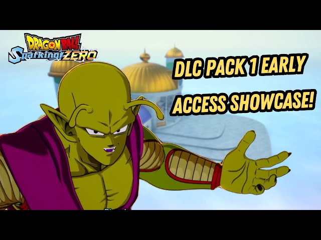 SPARKING! ZERO DLC PACK 1 SHOWCASE! EARLY ACCESS GAMEPLAY!