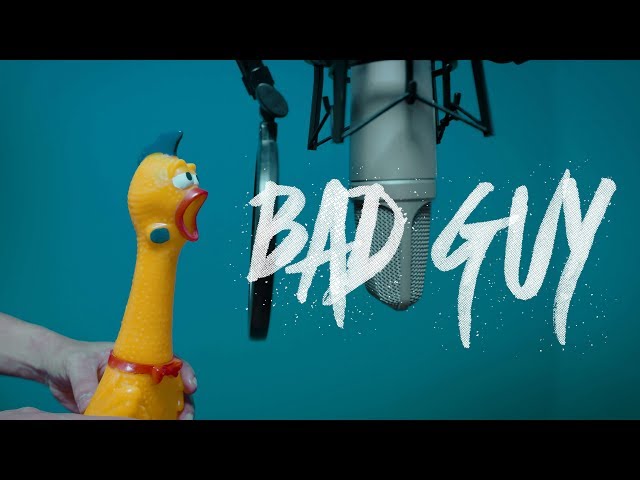 Billie Eilish - bad guy  |  Rubber Chicken Cover 【Chickensan】