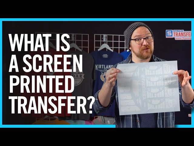 What Is A Screen Printed Transfer? | Plastisol Ink Heat Transfers Explained