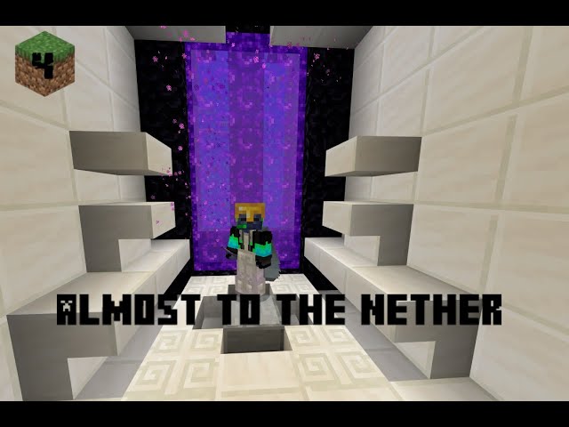 Minecraft one Lucky Block Almost into the Nether Part 4