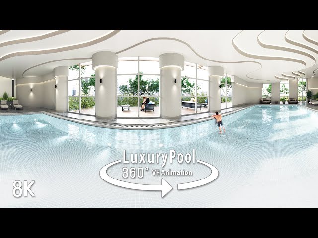 VR 360’ Animation Luxury Pool