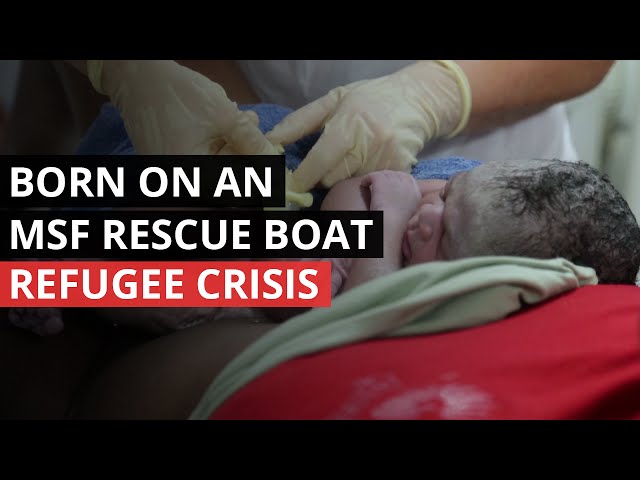 REFUGEE CRISIS | Born at Sea - World's Youngest Refugee